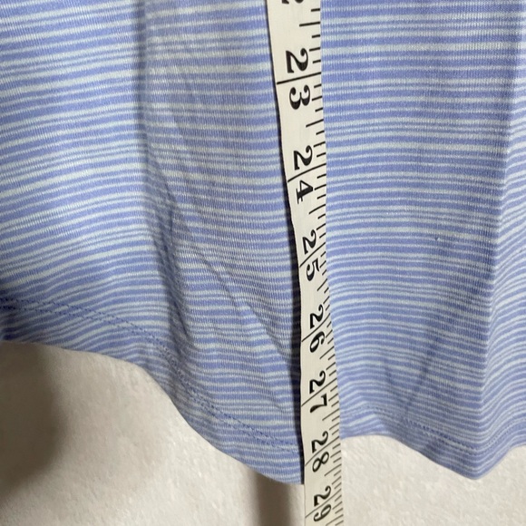 Athleta Cloudlight Breezy Stratus Stripe Tee Size Large A3 - Picture 5 of 6